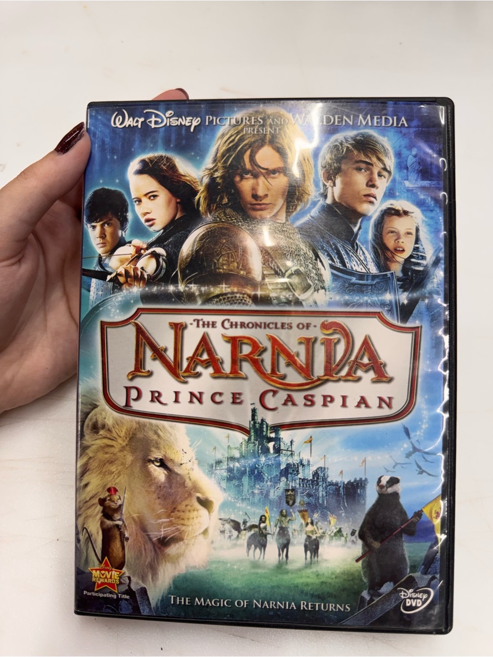 The Chronicles of Narnia: Prince Caspian (DVD) Disc Tested, Working